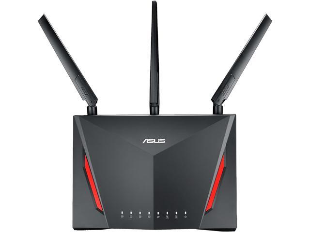 ASUS RT-AC86U AC2900 Wi-Fi Dual-band Gigabit Wireless Router - $160 after code EMCTWUV68 @ Newegg.com