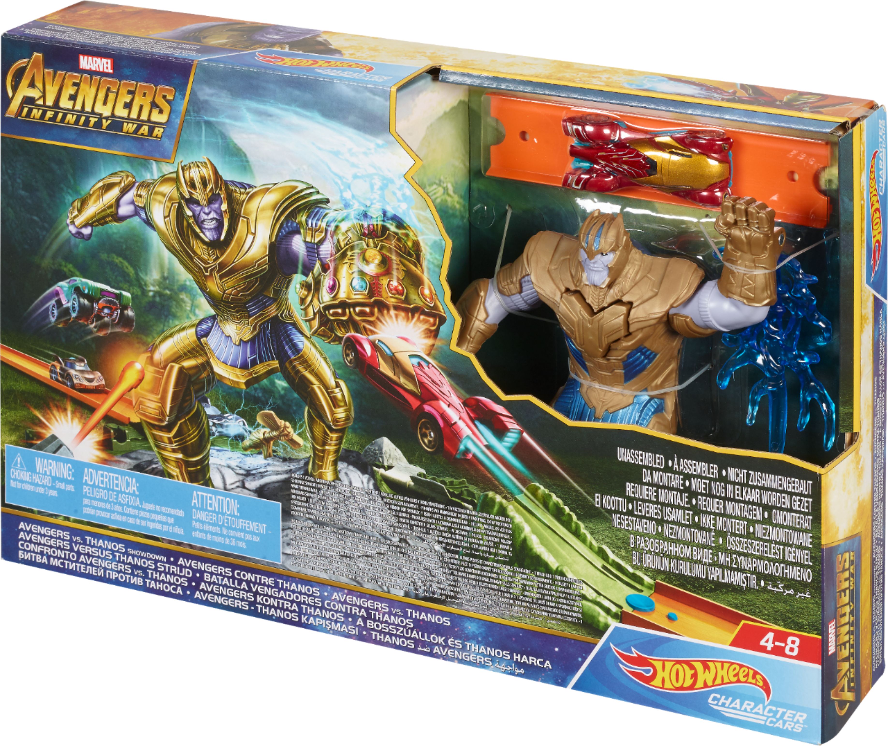 thanos hot wheels set