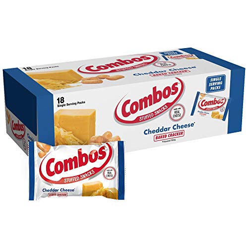 Possible YMMV - COMBOS Cheddar Cheese Cracker Baked Snacks 1.7 Ounce (Pack of 18) $8.47 w/ Subscribe and Save