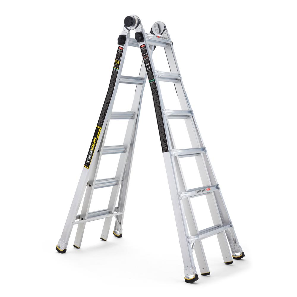 26 Multi Position Ladder 375 Lb Load Capacity 169 Free Store Pickup