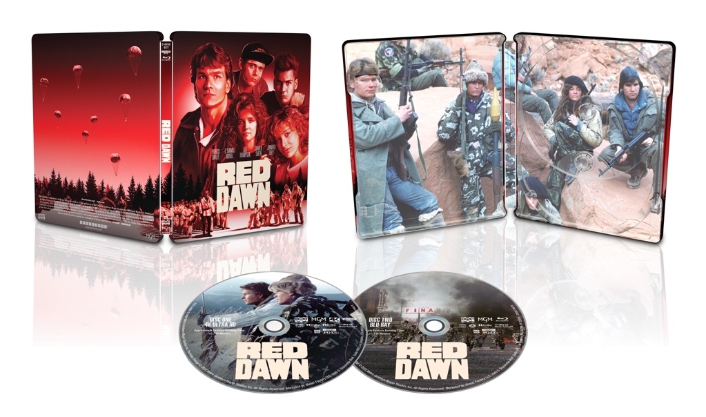 Red Dawn [SteelBook] [4K Ultra HD Blu-ray/Blu-ray] [Only @ Best Buy] [1984] - $9.99