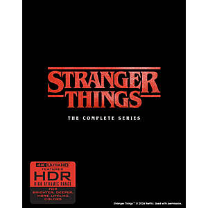 Stranger Things: The Complete Series [4K Ultra HD Blu-ray] $109.99 at Barnes and Noble