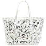 Sondra Roberts Perforated Leather Tote $118.80 + fs @nordstrom.com