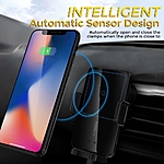 JoyTutus 15W Wireless Car Charger Qi Fast Charging &amp; Magnetic Fast Charging $18.99