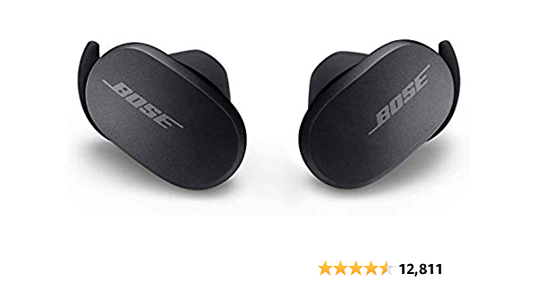 Bose QuietComfort Noise Cancelling Earbuds - Bluetooth Wireless Earphones, Triple Black, the World's Most Effective Noise Cancelling Earbuds - $199.00
