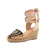 Schutz Isadora Ankle-Wrap Wedge, New Military $59.50 + fs @lastcall.com