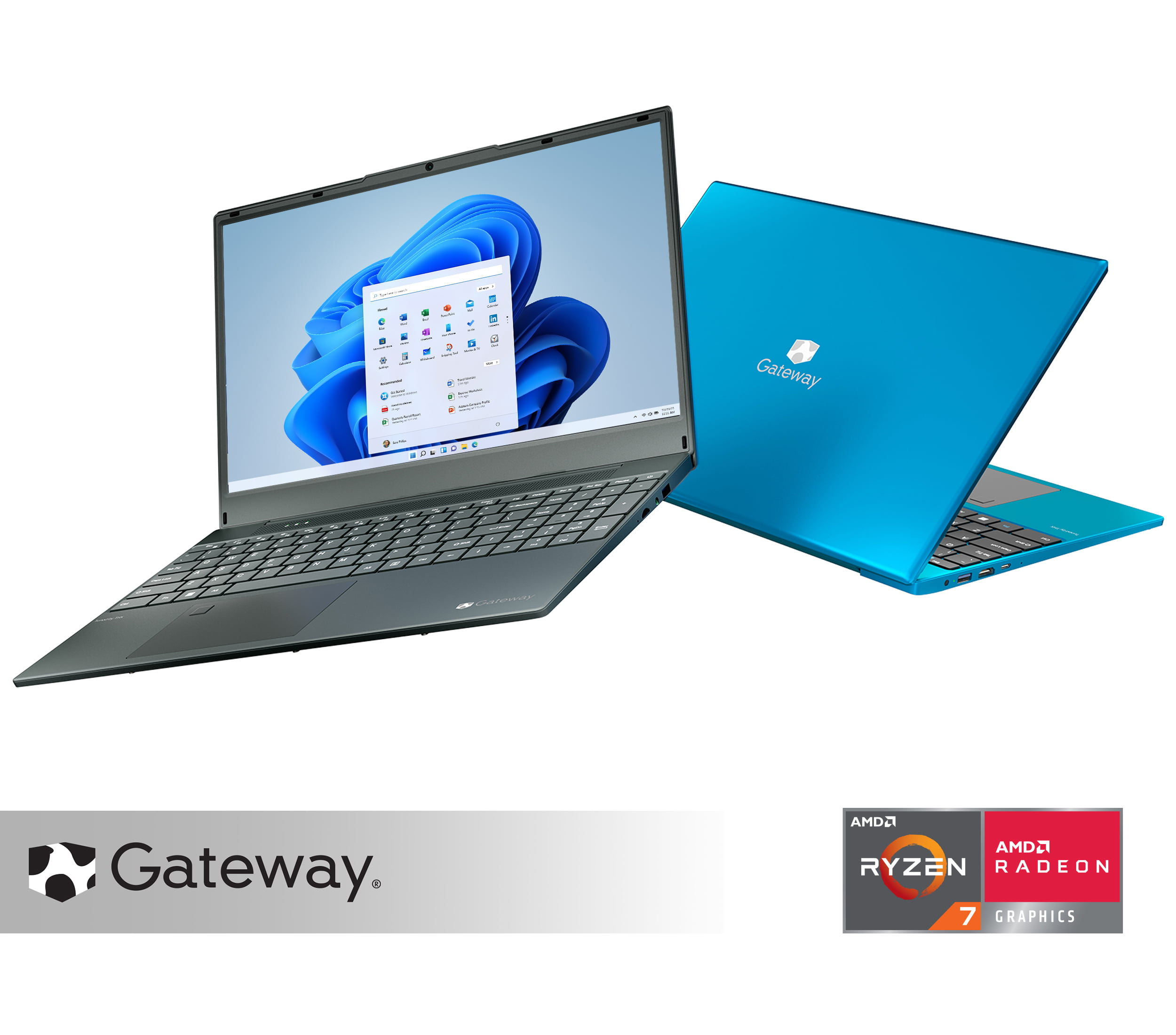 Gateway 15.6" Ultra Slim Notebook, FHD, AMD Ryzen 7 with Radeon RX Vega 10 Graphics, 512GB SSD, 8GB Memory $249