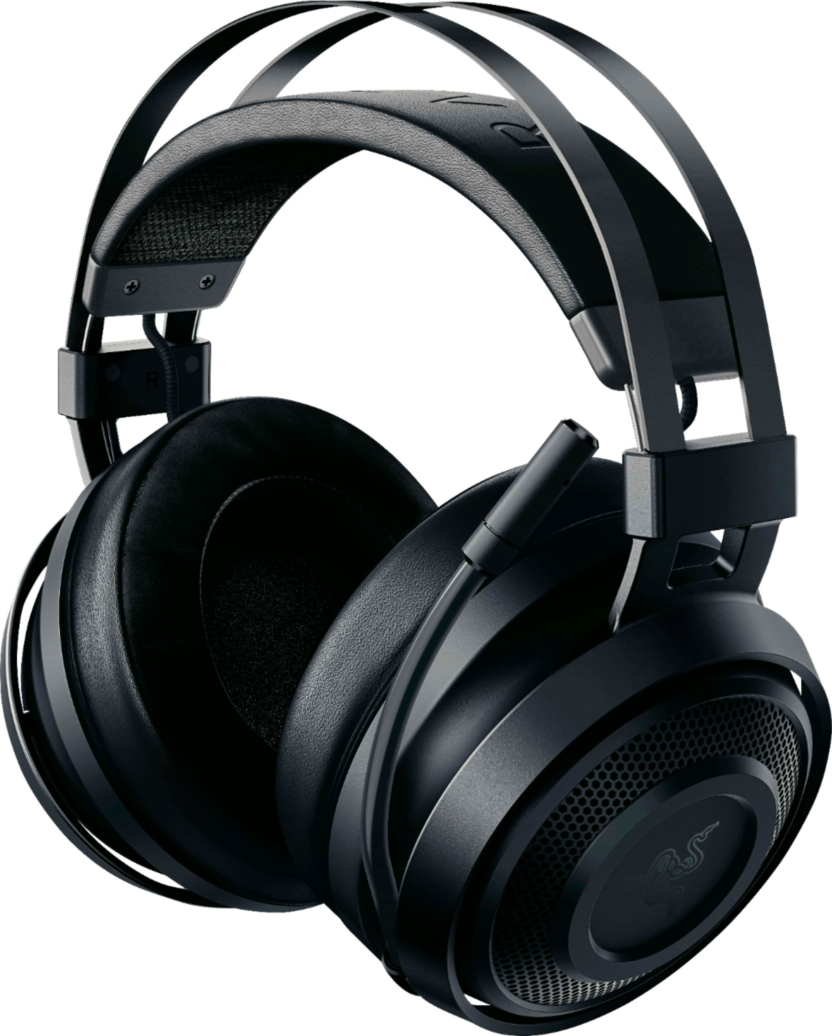 Razer Nari Essential Wireless THX Spatial Audio Gaming Headset for PC and PlayStation 4 Black RZ04-02690100-R3U1 - Best Buy $40