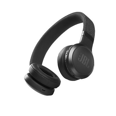 JBL Live 460NC Wireless Bluetooth On-ear NC Headphones, Black  | eBay $27.88