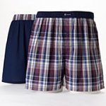 2-Pairs of Chaps Men's Boxers (various syles & colors) $2.80 (for Kohl's Card-holders) + Free Shipping