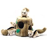 4-Piece Hide-A-Squirrel Plush Toy for Dogs (Large) for $7.49 at Amazon