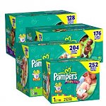 Diapers: Pampers, Huggies: 25% off + additional 10% off with purchase of $125 or more
