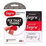 3-Pack Sugru Moldable Glue (black, white, red) $3.25 + Free Shipping