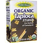 6-Boxes of Let's Do..Organic Organic Tapioca Flour/Starch (6-oz size) for just $2.81 w/ 5% S&amp;S (or $2.52 w/ 15% S&amp;S) at Amazon
