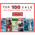 Top 100 Weekend Magazine Sale: Popular Science, Cosmo, ESPN from $4.95/yr &amp; More