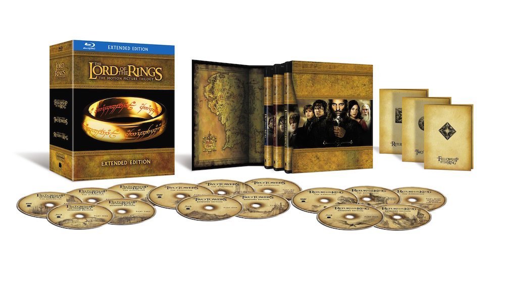 The Lord of the Rings: The Motion Picture Trilogy Extended Editions (Blu-Ray) $26.49 via Amazon