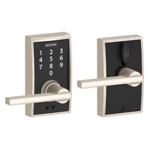 Schlage Door Hardware Keyless Touchscreen Trim Lock W Lever