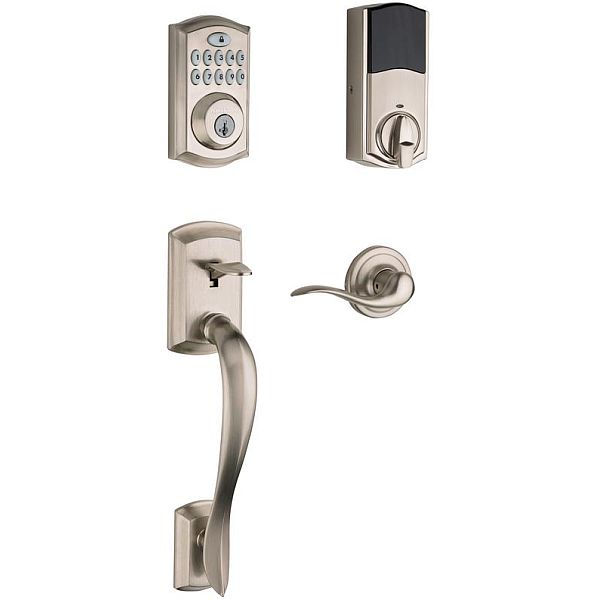 Kwikset SmartCode 913 Satin Nickel Single Cylinder Electronic Deadbolt