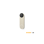 Google Nest Doorbell (Battery) - Wireless Doorbell Camera - Video Doorbell - Linen - $129.99