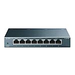 TP-Link TL-SG108 8 Port Gigabit Unmanaged Ethernet Network Switch - $13.49 after 25% back with Amazon Prime Store Card $13.49