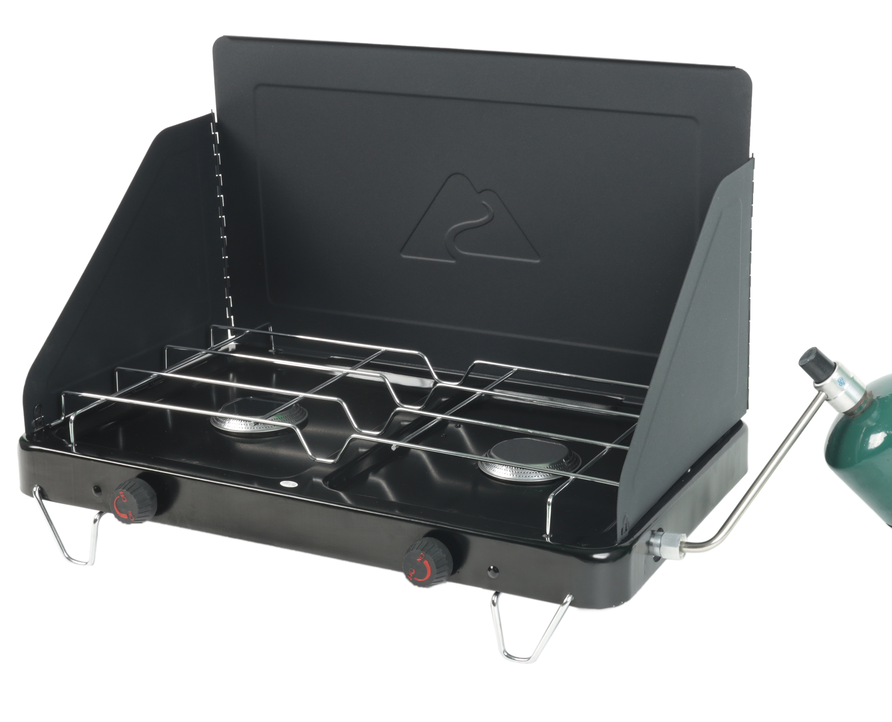 Select Walmart Stores Ozark Trail Camp Stove 2 Burner Black Propane Gas