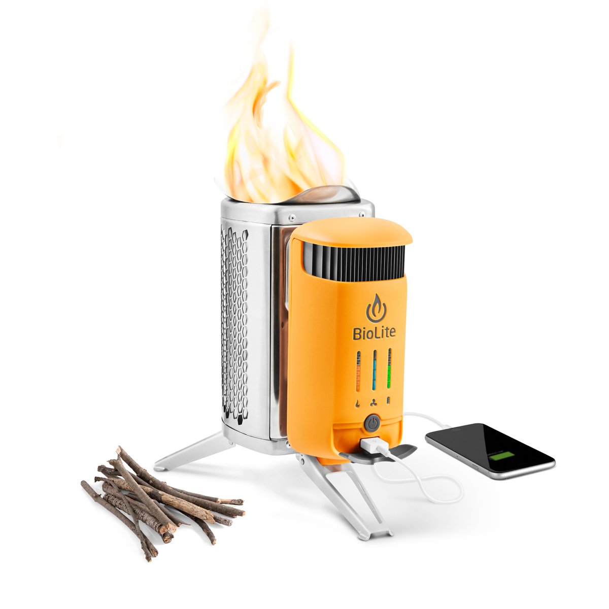 BioLite Campstove 2+ Wood Burning Electricity Generating & USB Charging Camp Stove - Amazon Prime - $112.46