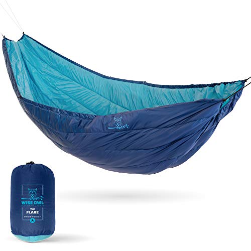 Wise Owl Outfitters Hammock Underquilt Insulated for Single and Double