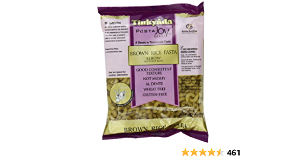 Tinkyada Brown Rice Pasta, Elbows, 16 Ounce (Pack of 12) 56% off  - $18.80