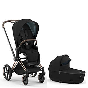 Cybex Priam 4 Stroller and Carry Cot Bundle (Nautical Blue) $649.99