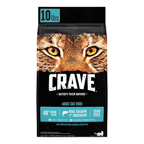 $19.93 10-lb CRAVE Grain Free Adult High Protein Natural Dry Cat Food