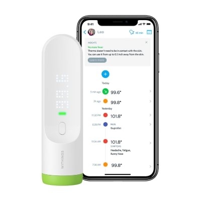 Withings Thermo - Smart Non-Contact Temporal Thermometer - Sam's Club - $39.91