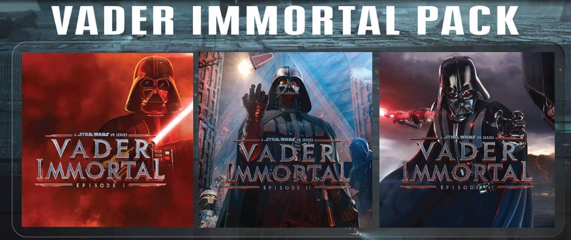 synd Il Traktor Star Wars Oculus VR Digital Games: Tales + DLC Bundle $18, Vader Immortal  Pack