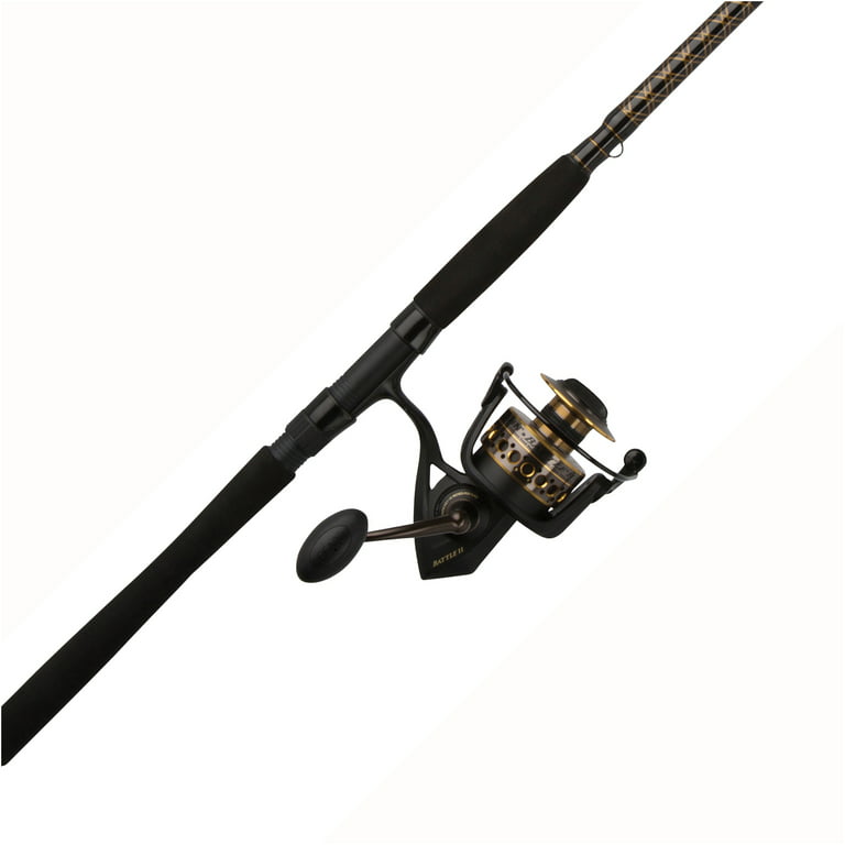 PENN 8' Battle II Fishing Rod and Size 5000 Reel Spinning Combo