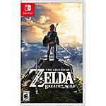 The Legend of Zelda: Breath of the Wild (Nintendo Switch) $30 + Free Curbside Pickup