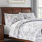 Home Decorators 3-Pc 300TC Cotton Sateen Alana Comforter Set (Full/Queen) $31.25 &amp; More + Free Shipping