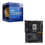 Intel Core i9-12900K Processor + ASUS Z690-PLUS TUF WiFi ATX Motherboard $426 (Select Stores, In-Store Only)