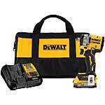 DeWALT 20V Max Brushless 1/2" Impact Wrench Kit w/ 1.7 Ah Battery & Charger $139 + Free Store Pickup