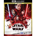 Disney Movie Insiders: Star Wars The Last Jedi (4K UHD + Blu-ray + Digital) 900 DMI Points + Free Shipping