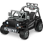 Power Wheels Jeep Wrangler Willys 12V Battery-Powered Ride-On Vehicle (Black) $199 (Select Walmart Stores) + Free Store Pickup