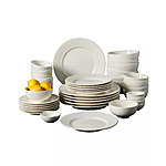 42-Piece Tabletops Unlimited Dinnerware Set (Various Designs, Service for 6) $40 + Free Shipping
