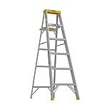 6' Werner Aluminum Step Ladder w/ 250 lb. Load Capacity Type I Duty Rating $39.90 + Free Store Pickup