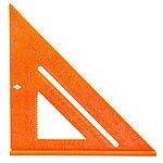8" Swanson Tool Co Composite Speedlite Speed Square Layout Tool (Orange, T0118) $4