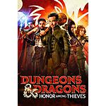 Digital Films: Dungeons & Dragons: Honor Among Thieves (4K), Kingpin (4K) 2 for $10 &amp; Many More