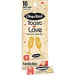 Chapstick: 10-Pack Toast to Love Party Favor Lip Balm Gift Pack $6.90 &amp; More w/ S&amp;S