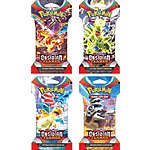 Pokémon Trading Card Game: Scarlet & Violet Booster Packs (Styles May Vary) $3 each &amp; More + Free Shipping