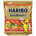72-Oz Haribo Goldbears Gummi Candy Resealable Bag (Party Size) $10