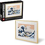 1810-Piece LEGO Art Hokusai – The Great Wave $85 + Free Shipping