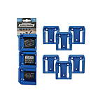 6-Pack StealthMounts Battery Mounts for Hart 20V (Blue) $4.45