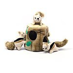 4-Piece Outward Hound Hide-A-Squirrel Plush Toy for Dogs (Large) $5.80
