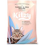 12-lb Kitzy Dry Cat Food (Turkey & Pea) $11.25 &amp; More w/ S&amp;S